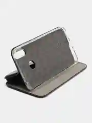 Красный чехол книжка с карточкой для Honor 8C