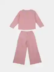 Конфетный костюм для девочки, свитшот и брюки палаццо