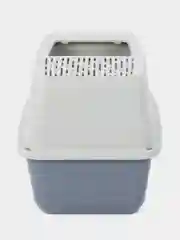 Бежевый меланж туалет для кошек закрытый GEORPLAST SALTO