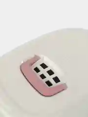 Розовый туалет для кошек закрытый  GEORPLAST GALAXY JAMBO