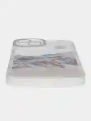 Белый чехол для iPhone 11, 12, 13, 14, 15 Pro, XS, XR, 7/8/SE, 13, 14, 15 Pro Max, с принтом