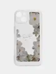 Кремовый чехол для iPhone 11, 12, 13, 14, 15 Pro, 12 / 13 / 14 /15 Pro  Max, XR, X/XS  с принтом