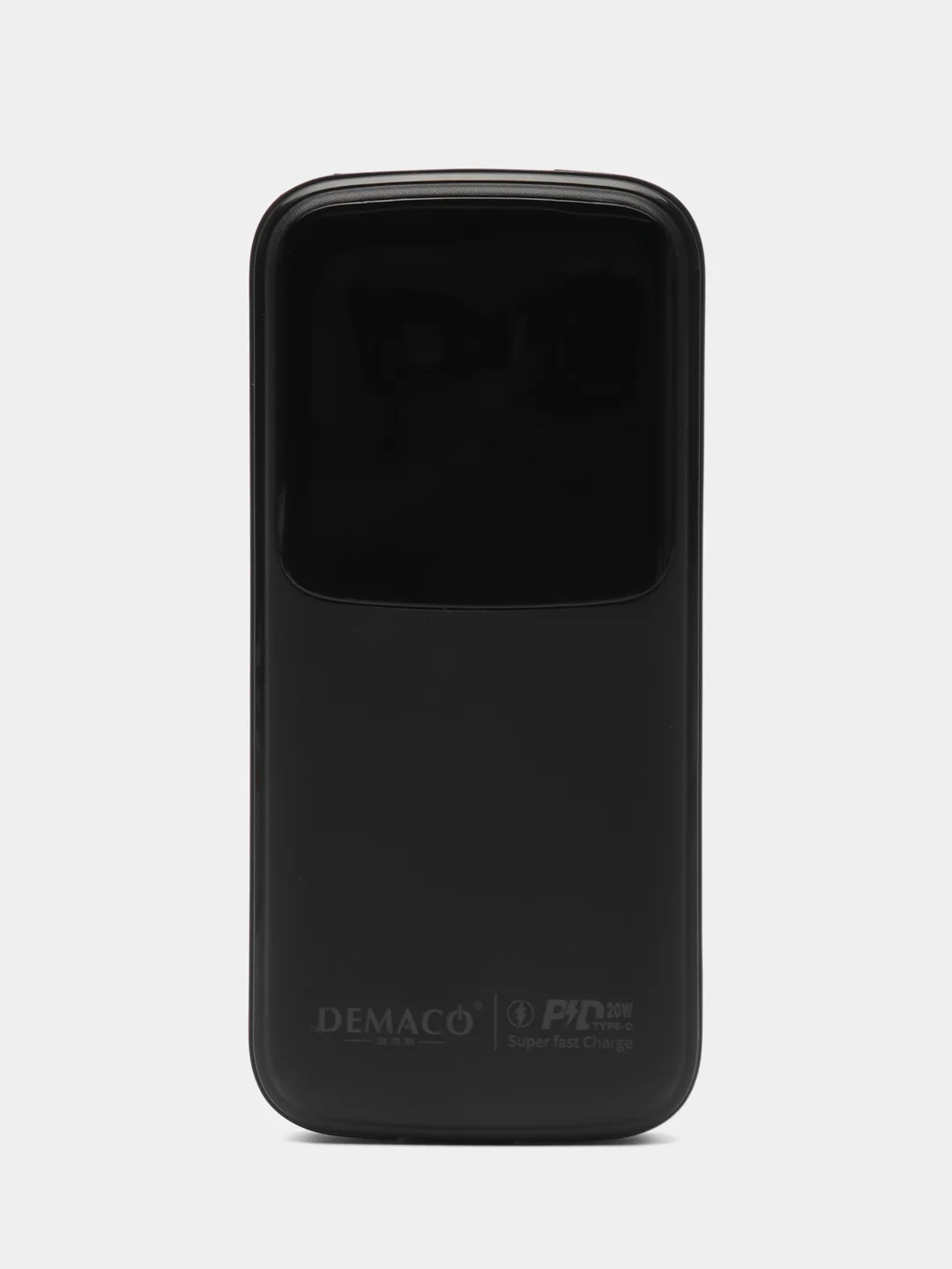 Белый повербанк Быстрая зарядка Quick Charge 3.0А Power bank F6, 10000 mah аккумулятор Demaco