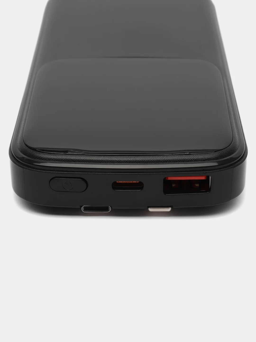 Белый повербанк Быстрая зарядка Quick Charge 3.0А Power bank F6, 10000 mah аккумулятор Demaco