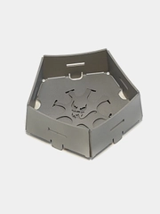 Калауд для кальяна FIRE BOWLE "Веном" пятигранный, нержавеющая сталь