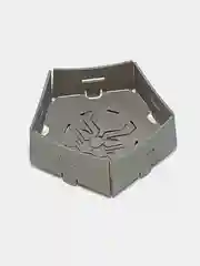 Калауд для кальяна FIRE BOWLE "Пантера" пятигранный, нержавеющая сталь