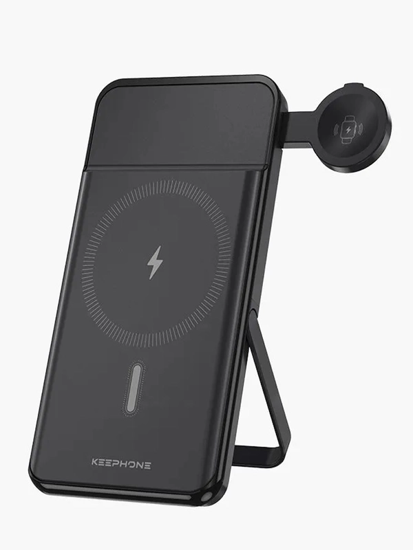 Повербанк Keephone Mag Power Bank, 10000mAh,  с беспроводной зарядкой Magsafe
