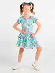 Платье трикотажное нарядное в садик Малышка