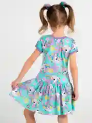 Платье трикотажное нарядное в садик Малышка