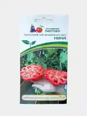 Семена Партнер Томат "Нина" Помидор Крупноплодный Красный Коллекционная серия