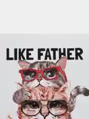 Открытка "Like father like son"