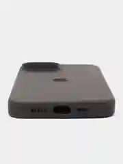Серый чехол для iPhone (Айфон) 13, 14 силиконовый
