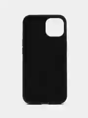 Черный чехол для iPhone (Айфон) 13, 14 силиконовый
