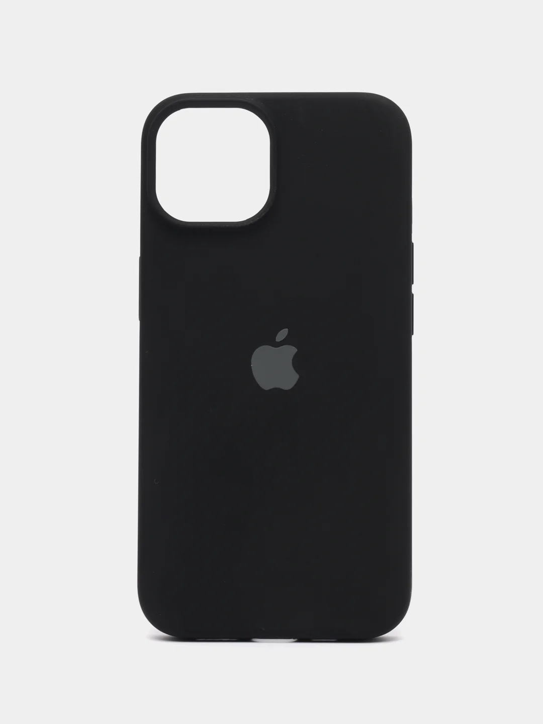 Черный чехол для iPhone (Айфон) 13, 14 силиконовый