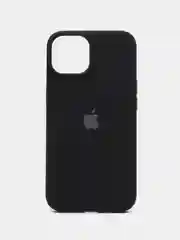 Черный чехол для iPhone (Айфон) 13, 14 силиконовый