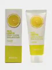 Пилинг скатка с экстрактом лимона Farm Stay real lemon.100ml .Корея