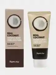 Пилинг скатка сдля лица с экстрактом кокоса,Farm Stay real coconut ,100ml.Корея,