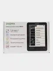 Электронная книга Digma R654, 6", графит