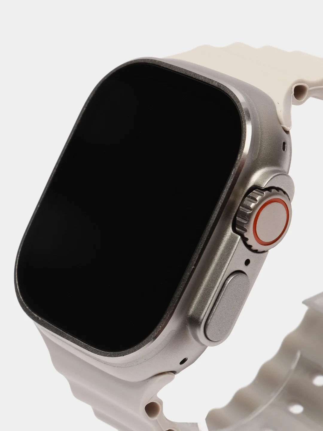 Серебряный умные смарт-часы HK 9 Ultra 2, AMOLED дисплей, с поддержкой звонков и смс, 49 мм