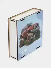 Деревянные пазлы Джип