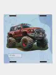 Деревянные пазлы Джип
