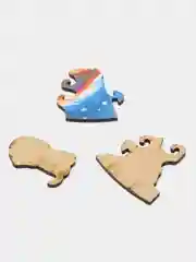 Деревянные пазлы Щенок