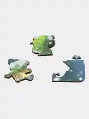 Деревянные пазлы Дракончик на снегу