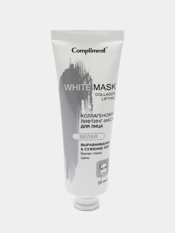 Compliment Коллагеновая лифтинг-маска для лица White Mask 80 мл