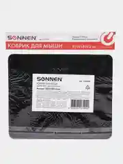 Коврик для мыши SONNEN "GREEN", резина+ткань