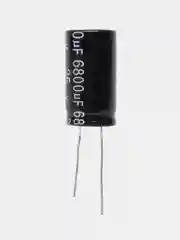 6800мкФ 25в Конденсатор электролитический 6800UF 25V 105C 16х30мм