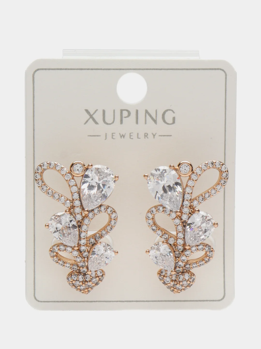 Серебряный серьги Xuping гипоаллергенный медицинский сплав