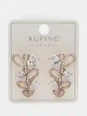 Серебряный серьги Xuping гипоаллергенный медицинский сплав