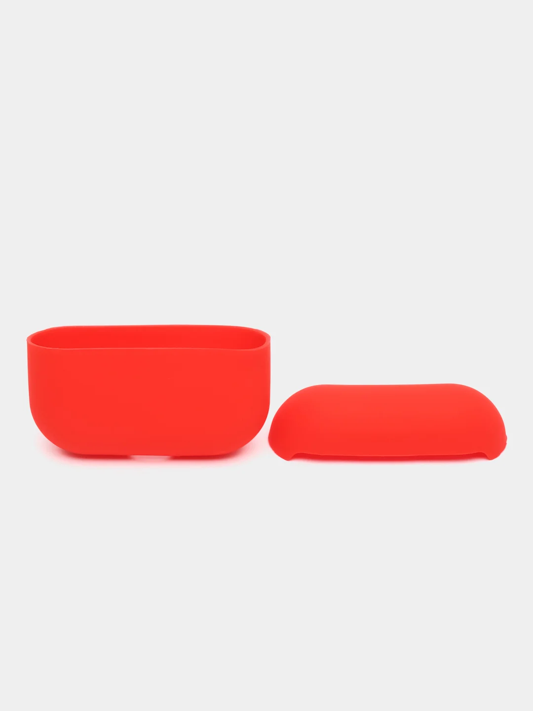 Красный силиконовый чехол для наушников AirPods Pro
