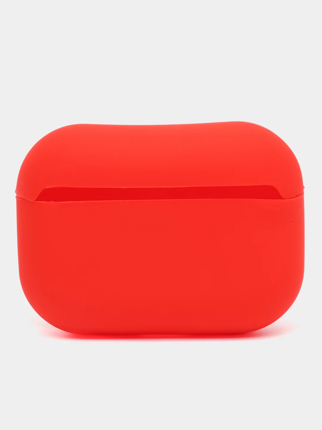 Красный силиконовый чехол для наушников AirPods Pro