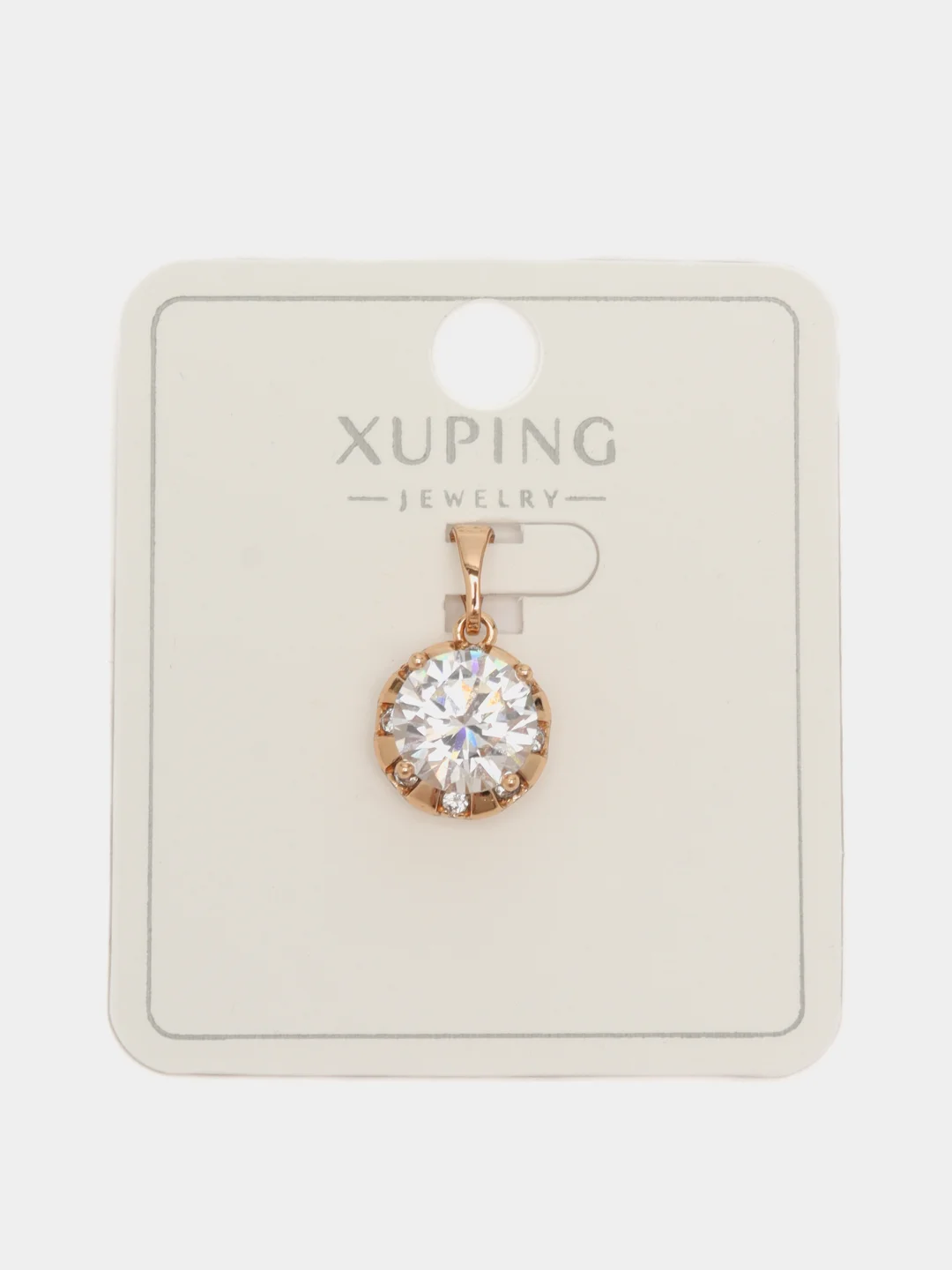 Красный кулон XUPING гипоаллергенный медицинский сплав