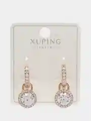 Белый серьги Xuping гипоаллергенный медицинский сплав