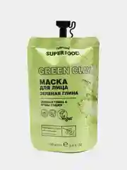 Салатовый маска для лица с глиной Cafe Mimi Super Food 3 вида