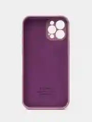 Конфетный чехол для iPhone (Айфон) 12, 13, 14, Pro, Max, силиконовый + микрофибра, с защитой камеры