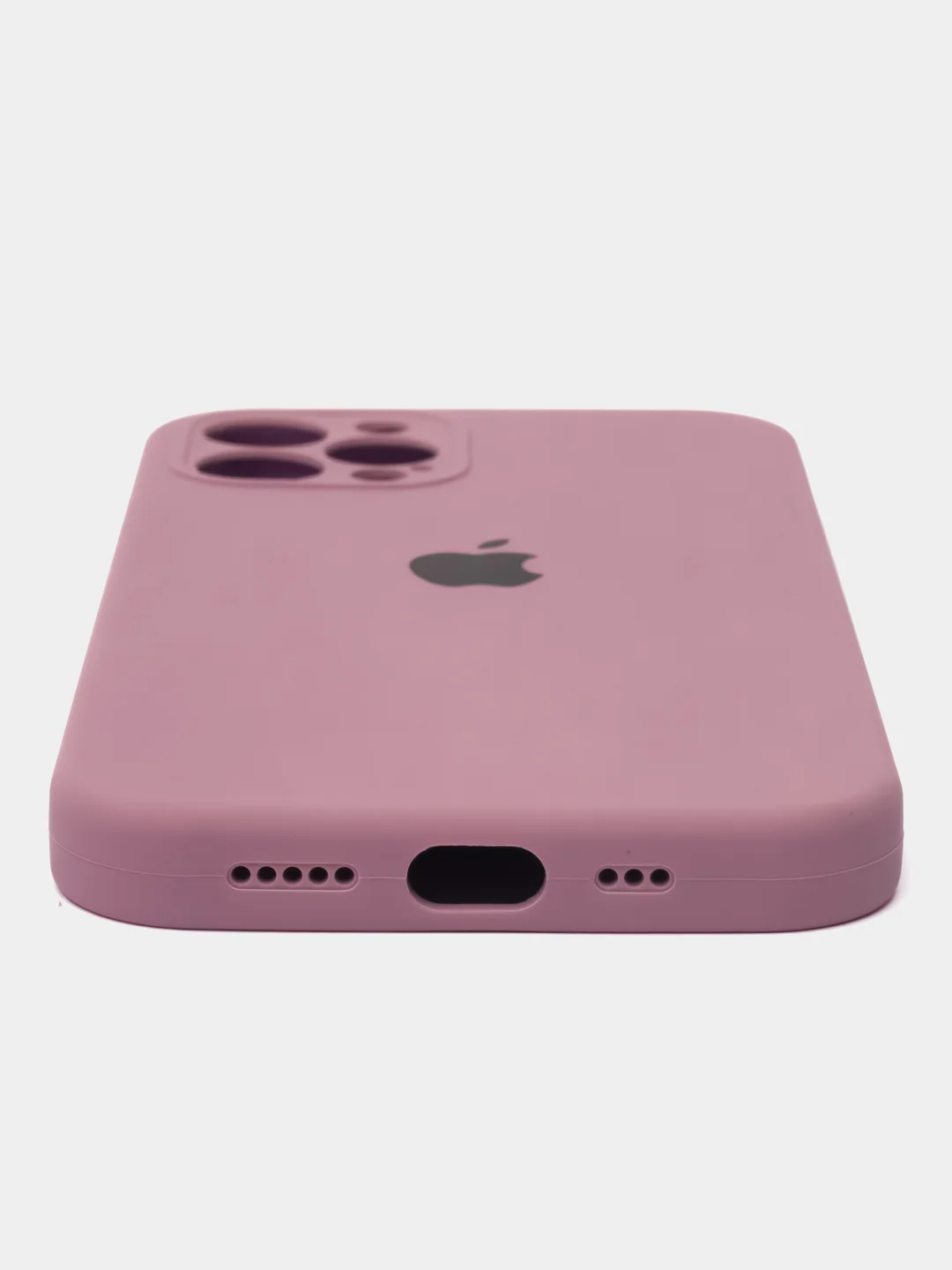 Конфетный чехол для iPhone (Айфон) 12, 13, 14, Pro, Max, силиконовый + микрофибра, с защитой камеры