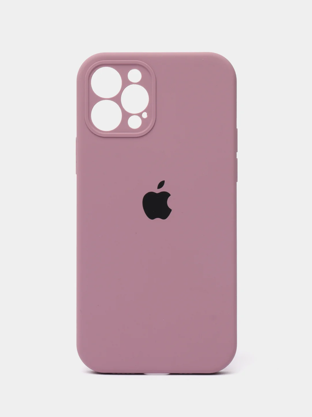 Конфетный чехол для iPhone (Айфон) 12, 13, 14, Pro, Max, силиконовый + микрофибра, с защитой камеры