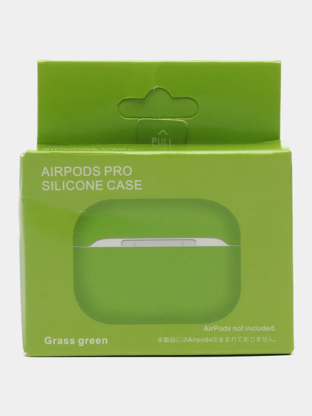 Зеленый силиконовый чехол для наушников AirPods Pro