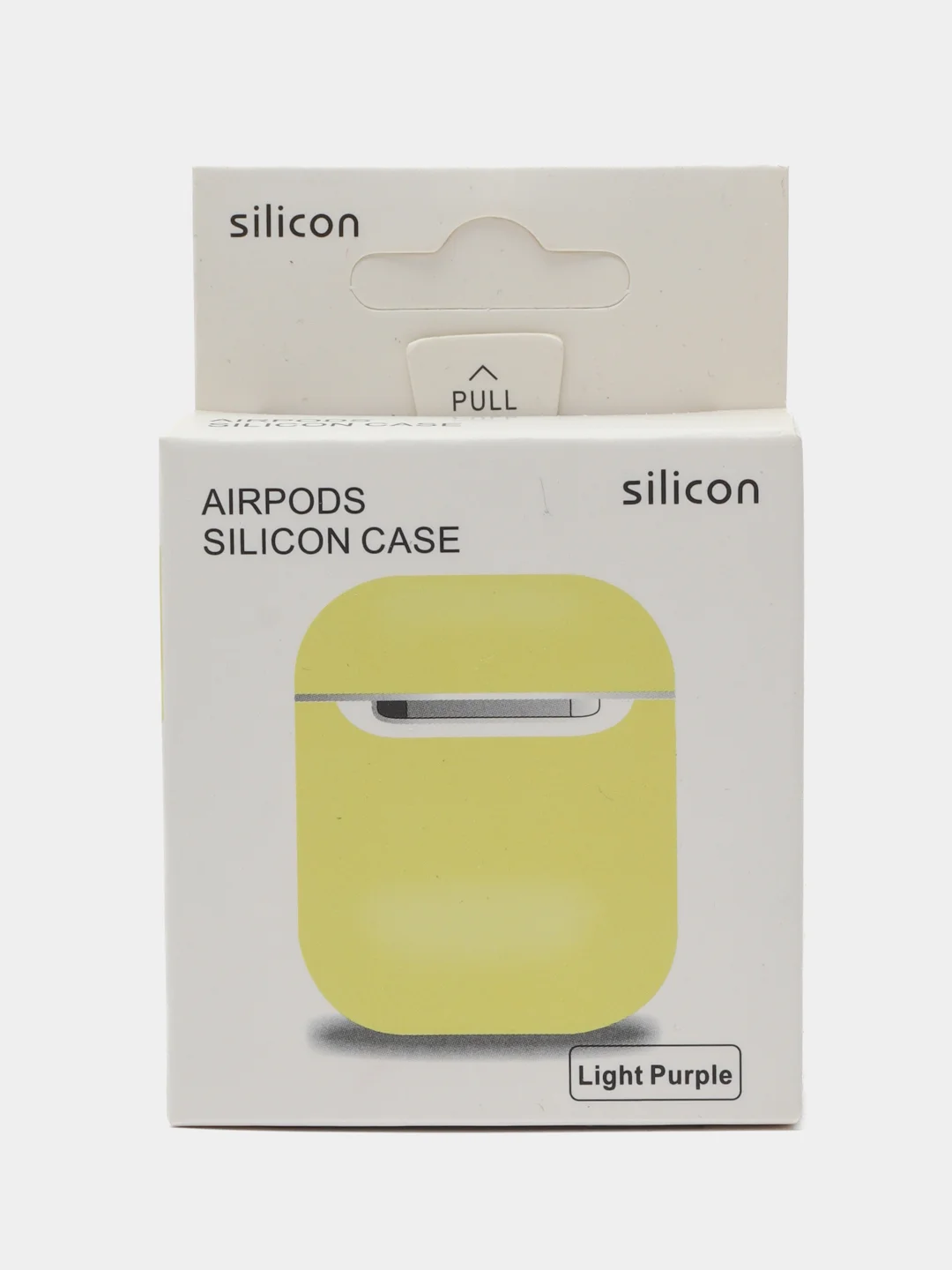 Лимонный силиконовый чехол для наушников AirPods