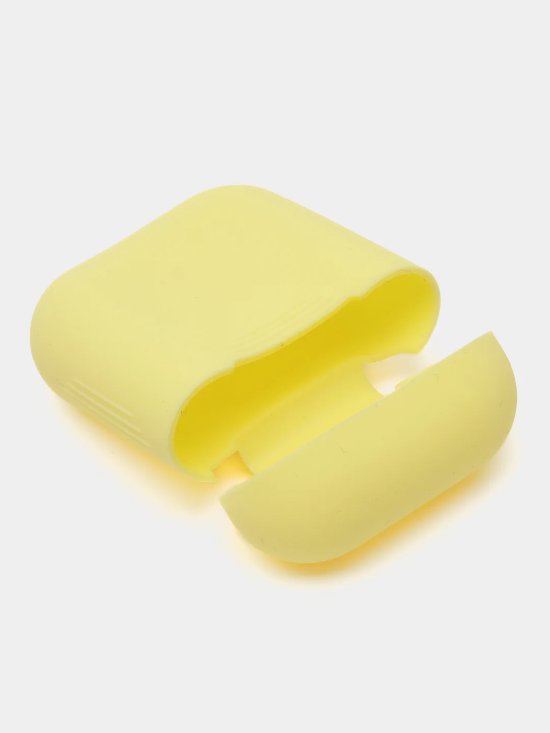 Лимонный силиконовый чехол для наушников AirPods