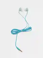 Синий наушники с микрофоном, с разъёмом Jack 3.5 mm, Avimax