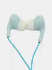 Синий наушники с микрофоном, с разъёмом Jack 3.5 mm, Avimax