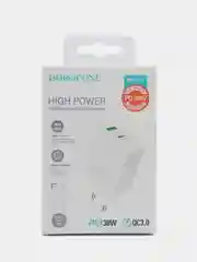 Сетевое зарядное устройство Borofoneбыстрая зарядка QC3.0,PD30W, белый