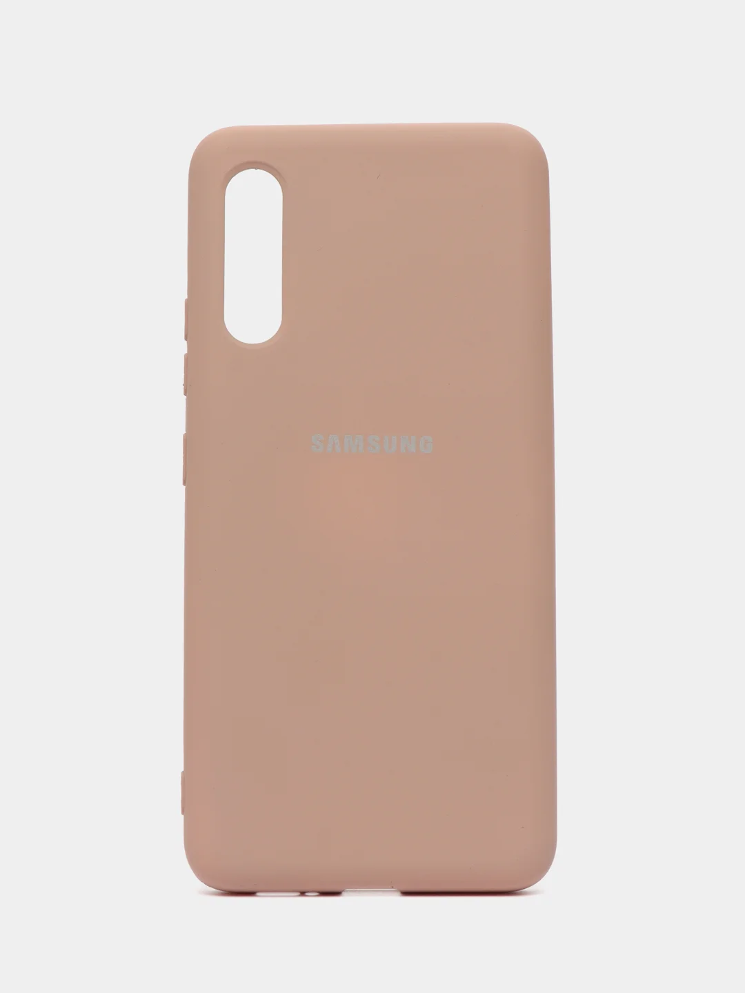 Бежевый защитный силиконовый чехол Silikone Cover для Samsung A905G