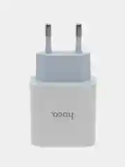 Зарядка для телефона type С зарядное устройство Hoco C76A Plus 20W, 3.0 QС, белый
