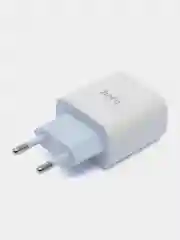 Зарядка для телефона type С зарядное устройство Hoco C76A Plus 20W, 3.0 QС, белый