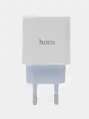 Зарядка для телефона type С зарядное устройство Hoco C76A Plus 20W, 3.0 QС, белый